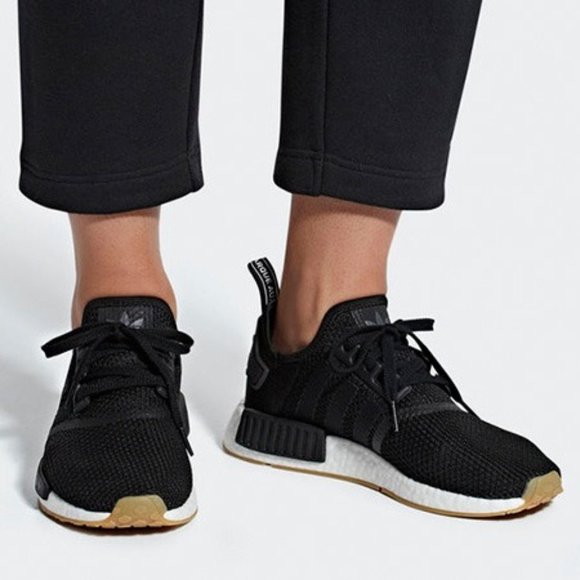 black and gum nmd